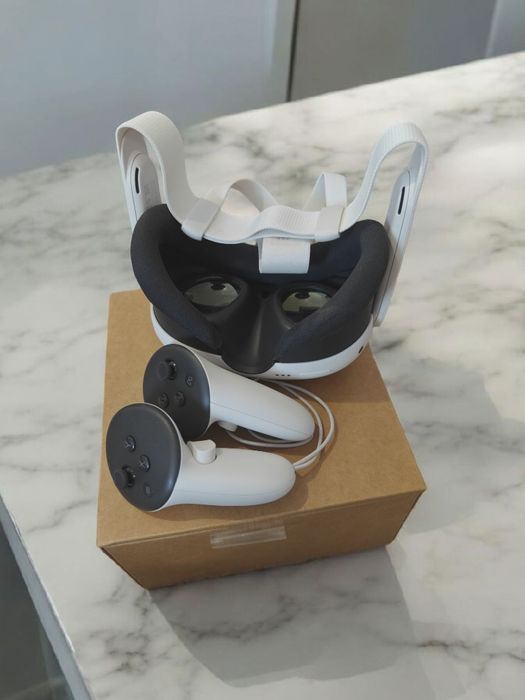 Quest 3 512GB + 175 Jocuri Preinstalate Kit VR Oculus + Cutie