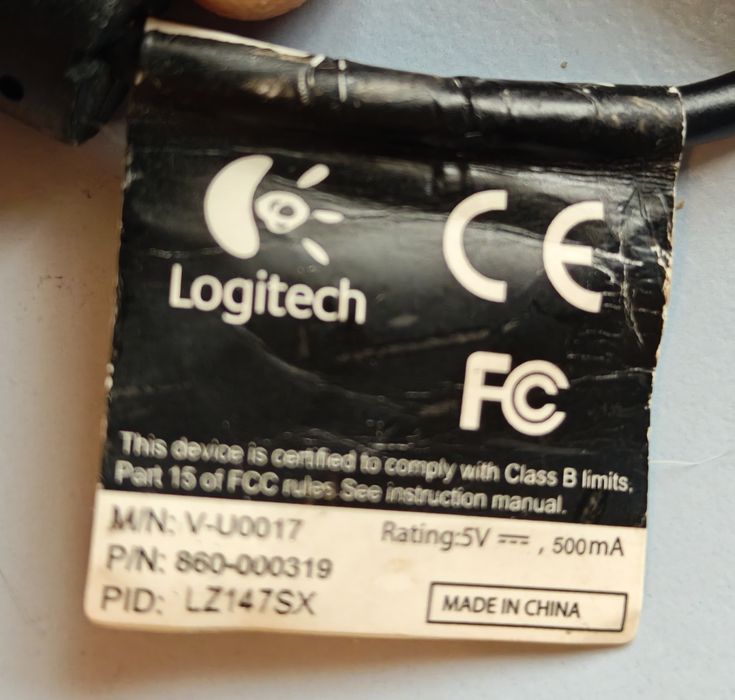Logitech HD Pro Webcam C910 stare foarte bună