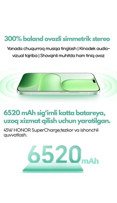 HONOR 600 Lite 5G smartfoni sotuvda