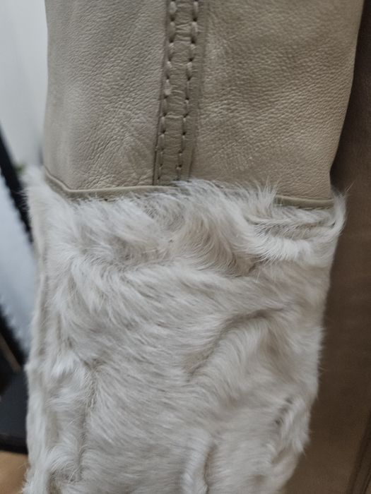 Blana de blana astrahan si piele