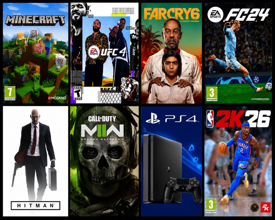 PS 4 Slim.           .