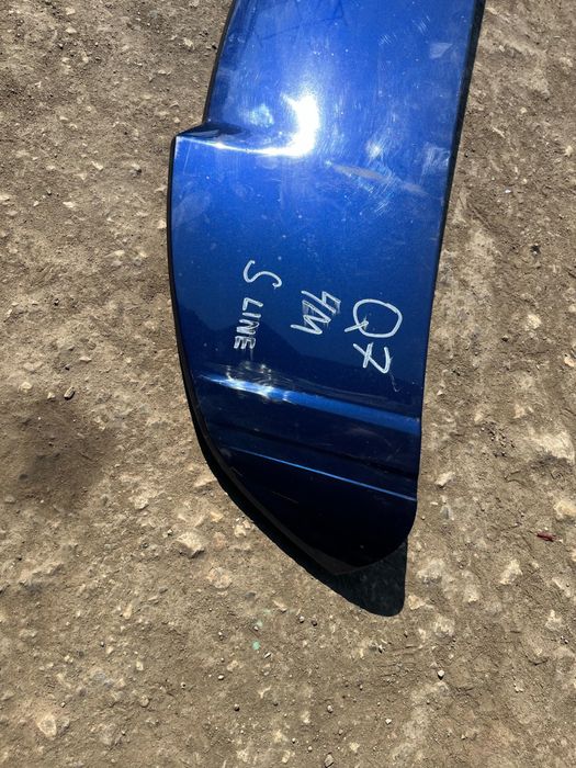 Оригинален заден спойлер за Audi Q7 4M Sline lip spoiler 2016+