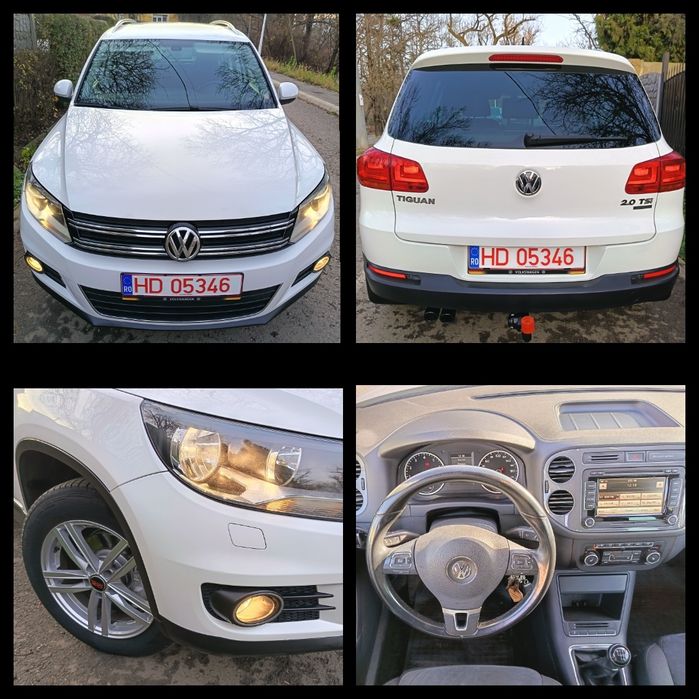 Volkswagen Tiguan*Af.2014*2.0 Turbo*Benz*211 Cp*6+1V*Clima*Pilot*Navi!