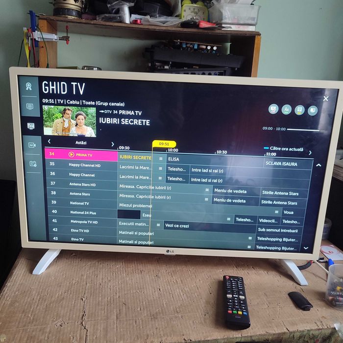 TV LG SMART 80cm alb
