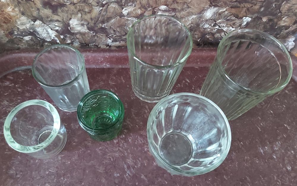Стаканы   стопки советские