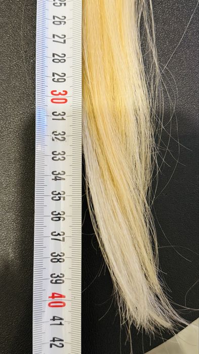 Славянска коса висок клас кератиниви кичури