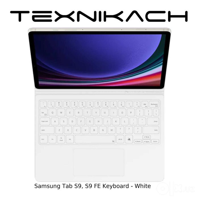 Tab S9, S9 FE Keyboard • Yetkazib berish • Tekshirib to‘lash