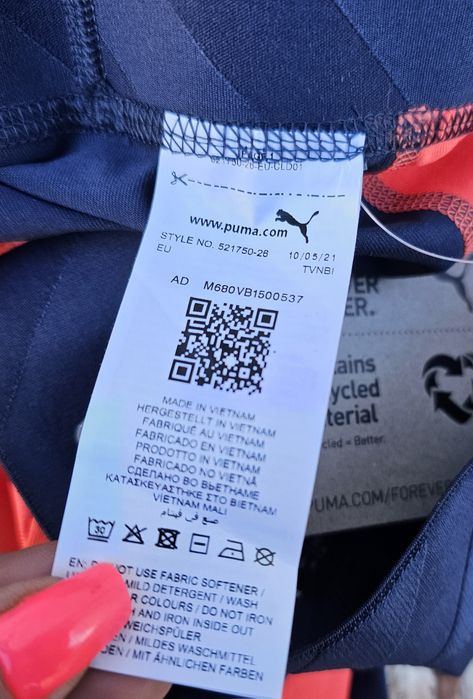 Puma оригинален дамски клин нов жестоки наситени цветове Л размер