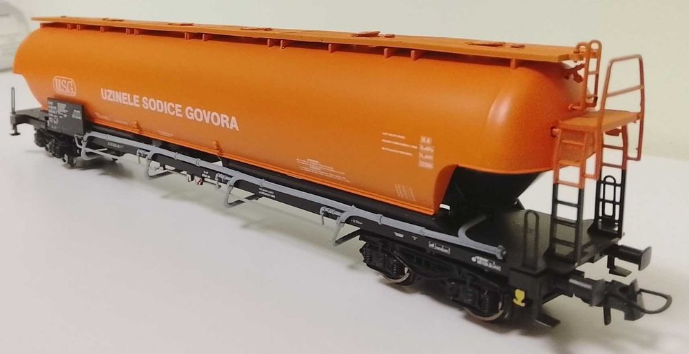 macheta Vagon Uackks Uzinele Sodice Govora, H0 1:87 CFR