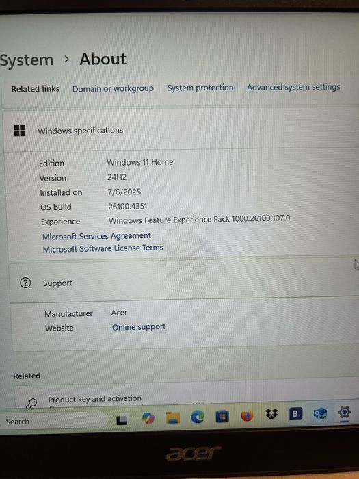 Лаптоп Acer Swift