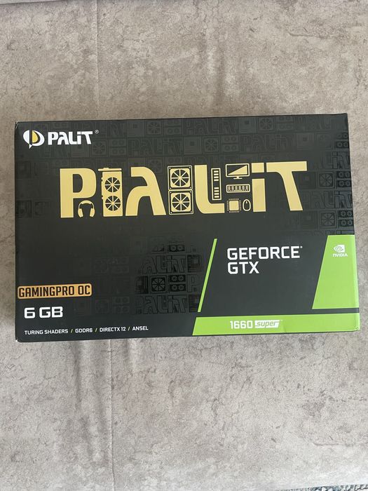Видеокарта Palit 1660 super