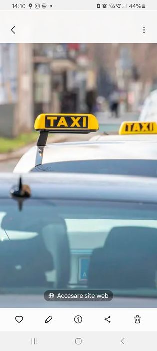 Firmă transport taxi srl
