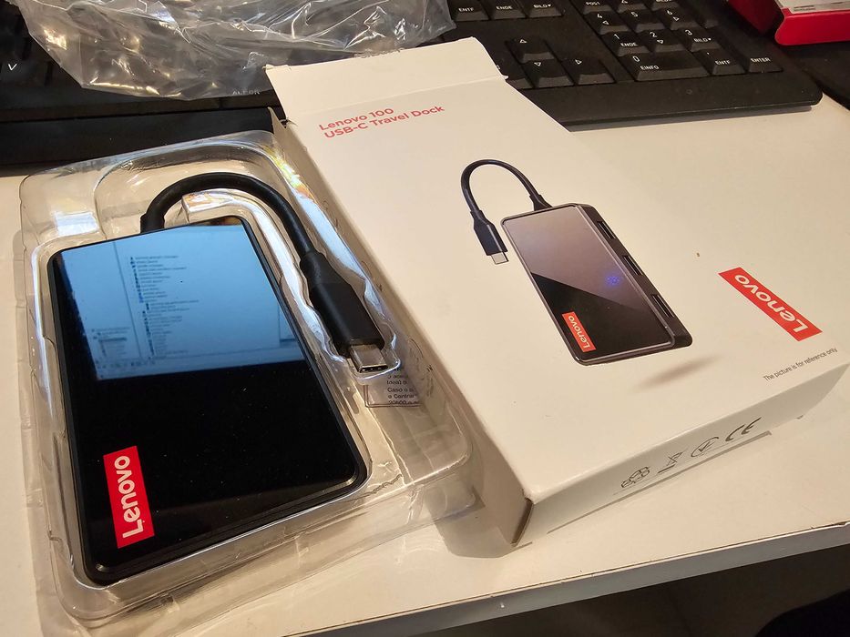 Lenovo 100 usb-c travel Dock doking station