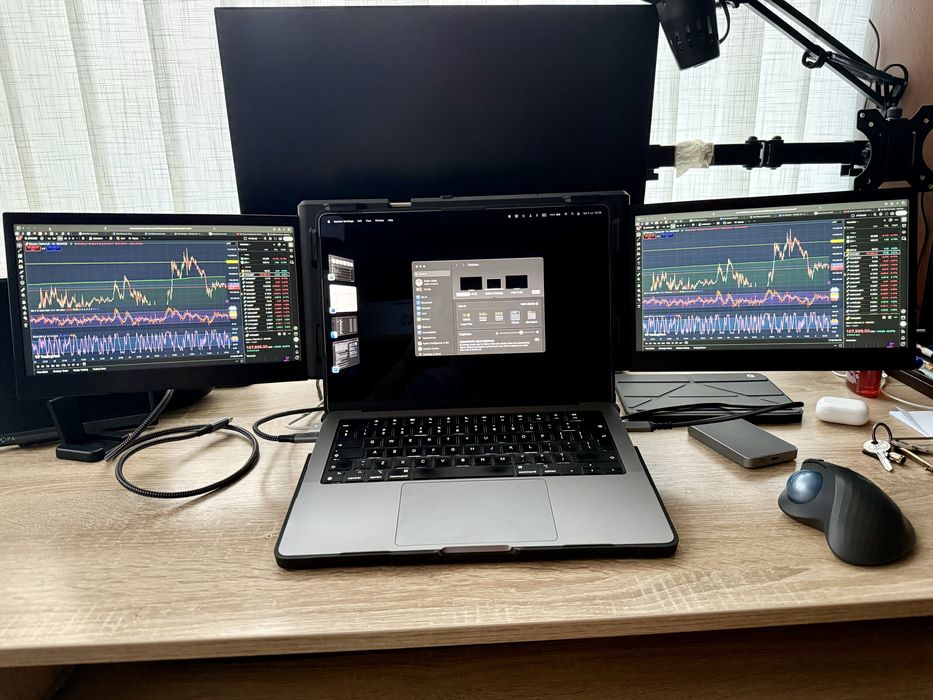 Monitor dublu laptop / macbook 12” NOU!