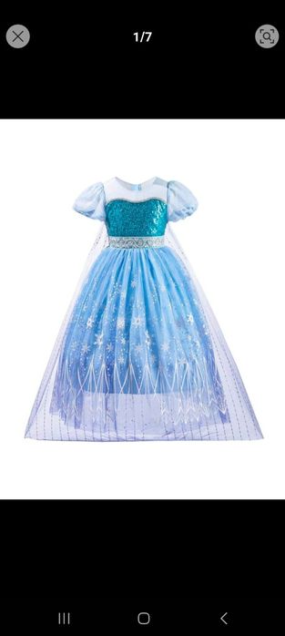 Rochie Elsa 10-11 ani