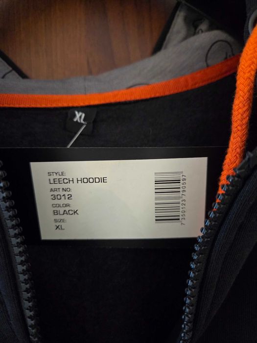 Hanorac Leech Hoodie Black, XL