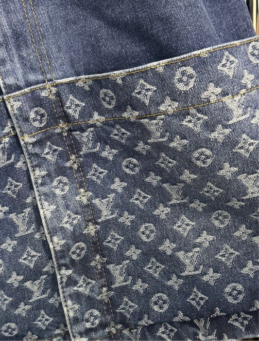 Compleu Louis Vuitton LV set de vara denim