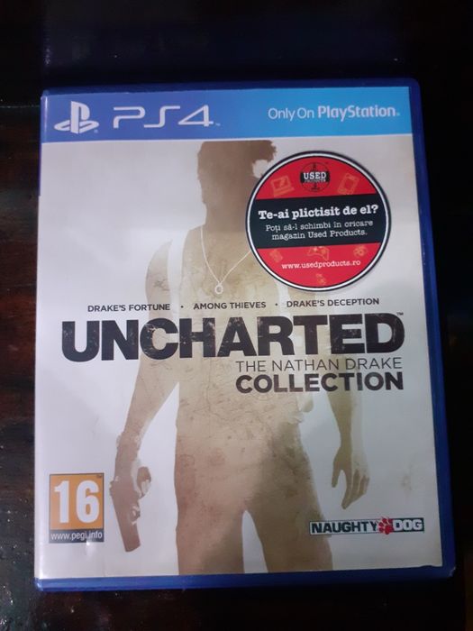 uncharted the nathan drake collection pentru ps4