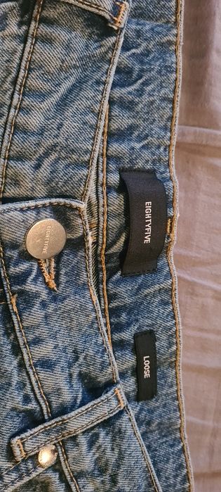 Мъжки дънкови панталони EIGHTHYFIVE - LOOSE FIT