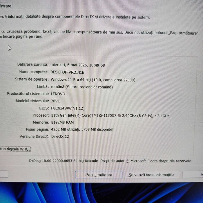 Laptop Lenovo ThinkBook 15 G2 ITL i5-1135G7 8gb 512 SSd Zeus Amanet Militari 35427