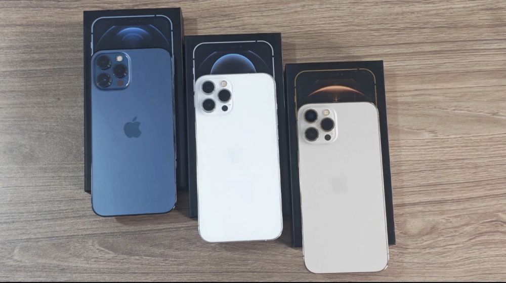 iphone 12 pro max pacific blue second hand si noi de vanzare