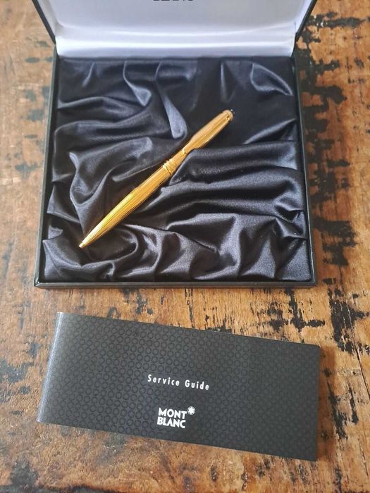 химикалка Montlbanc Meisterstück Solitaire GPPS позлат 2930 Mod 164