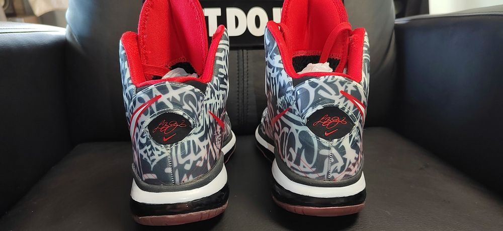 Nike Lebron VIII Graffiti, номер 38,5