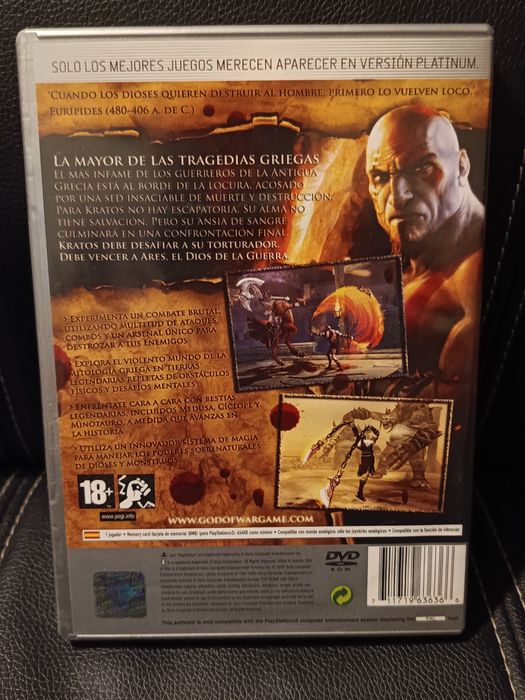 God of War PlayStation 2 PS2