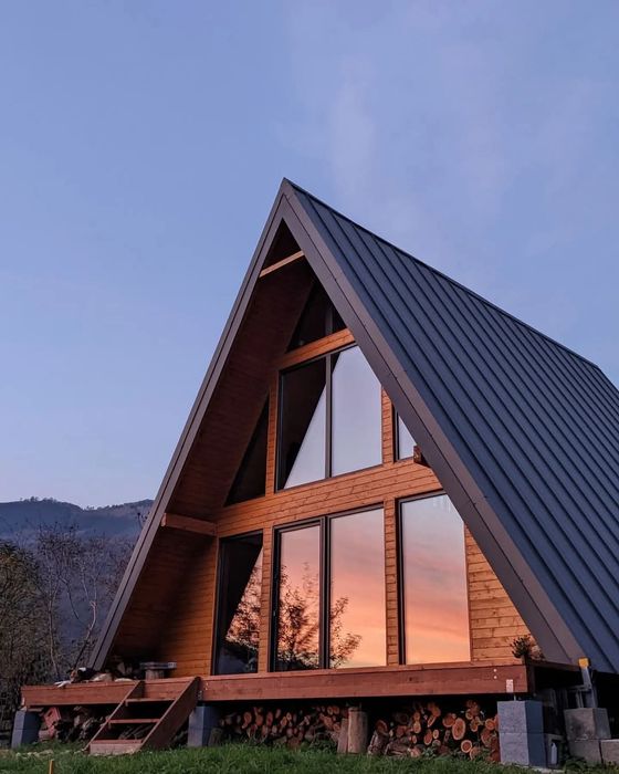 Vând cabane A frame