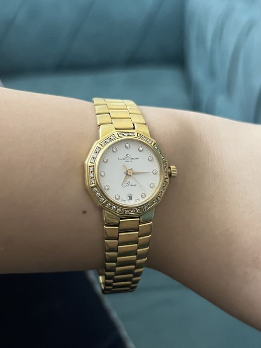 Золотые часы Baume&Mercier 61грамм