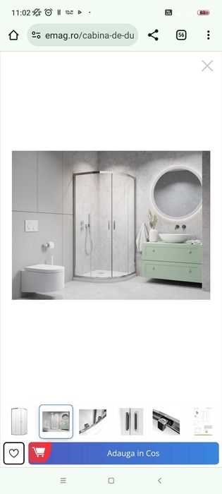 Cabina de dus Radaway Alienta A