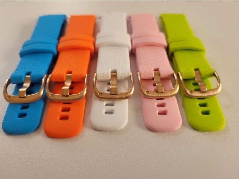 Curea silicon pt ceas garmin vivoactive 4s, fossil q venture (18mm)