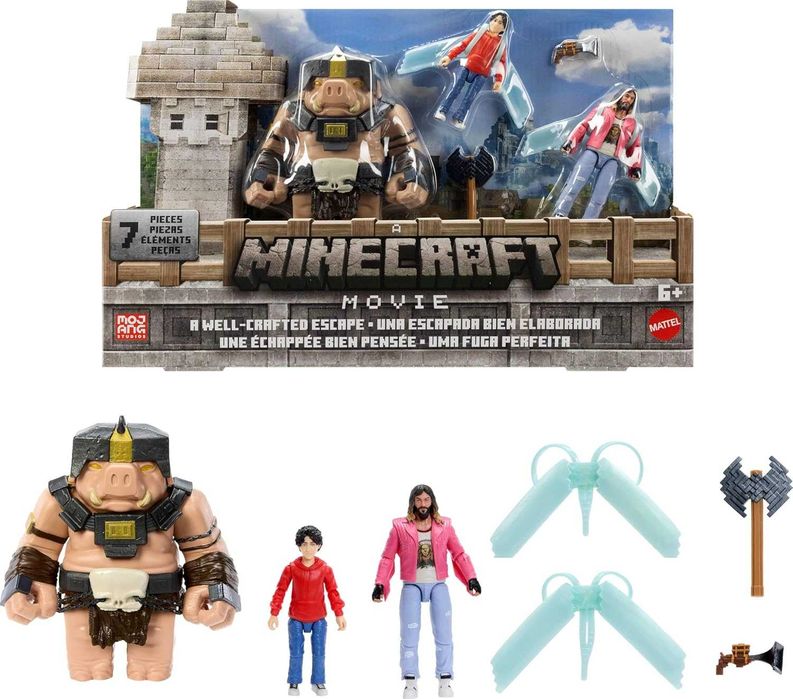 Игрушки по фильму Minecraft от Mattel Оригинал