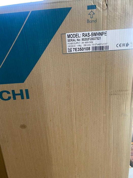 Pompa de caldura Hitachi 14 kw,split de perete,trifazica