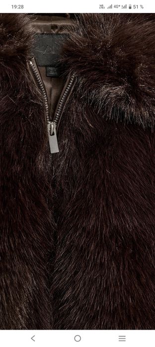 шуба от ZARA новый размер S