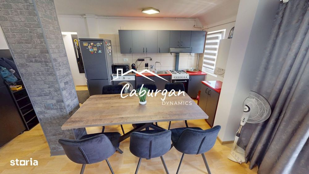 Ap cu 2 camere - 41 mp utili + balcon, mobilat si utilat, Piata Rahova