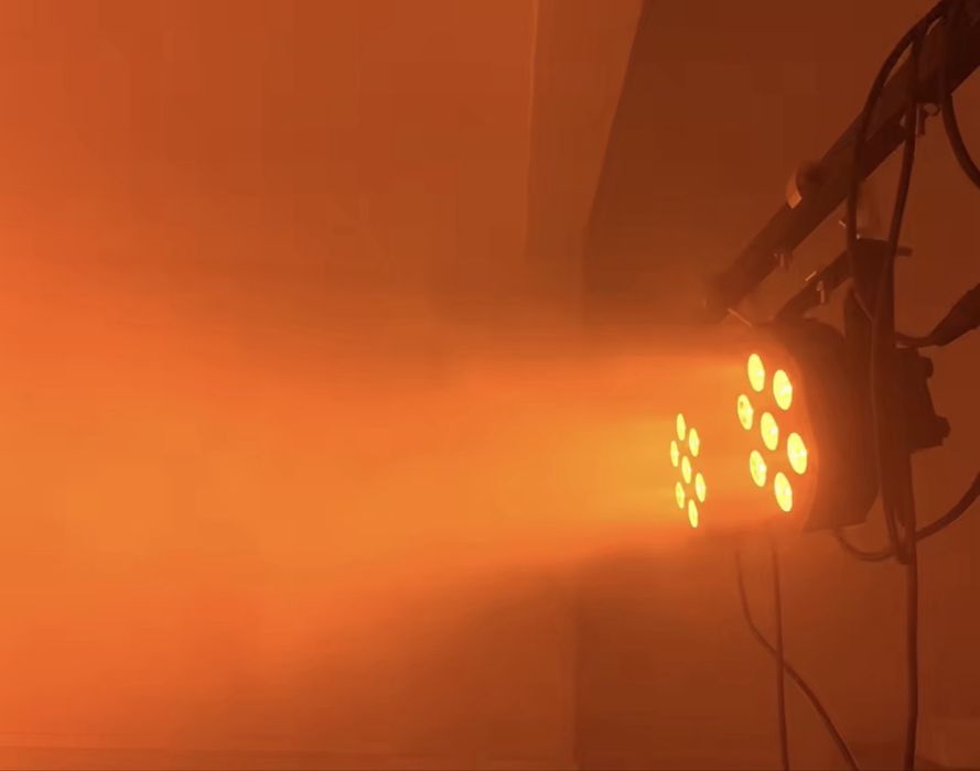 Par led 7x12w sau 7x18W lumini arhitecturale ambientale Beam 7R