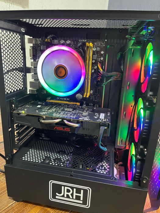 Unitate PC Gaming 1080p i5  ssd si hdd  ddr4 video amd