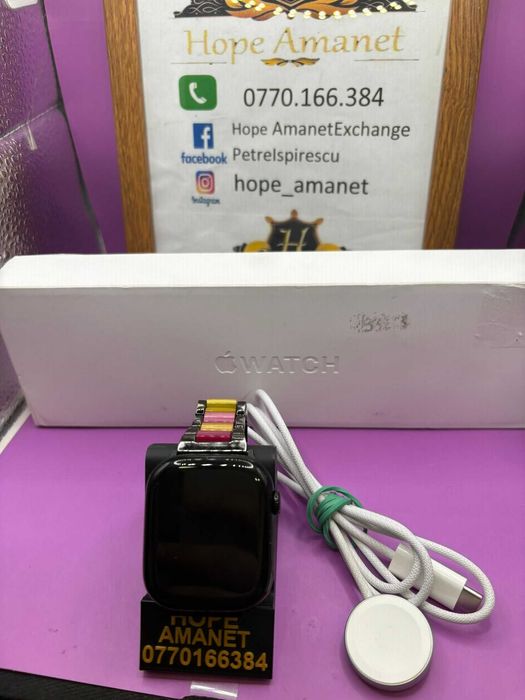 HOPE AMANET P2-Apple watch  seria 10 la cutie  de 46mm/100% BAT