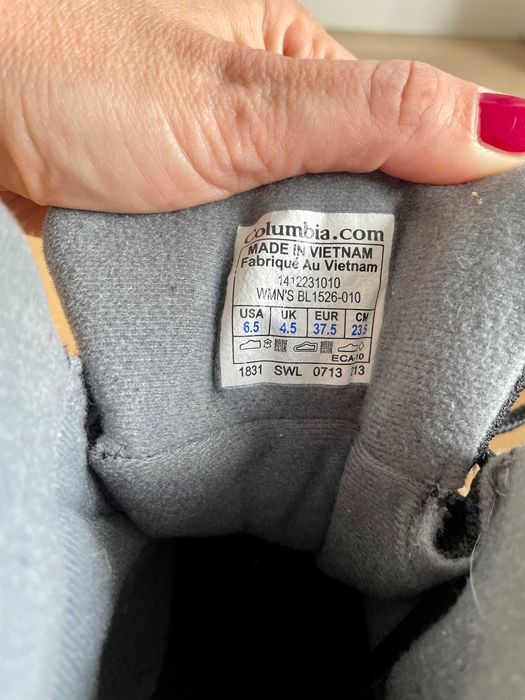 Ghete de zapada Columbia nr 37