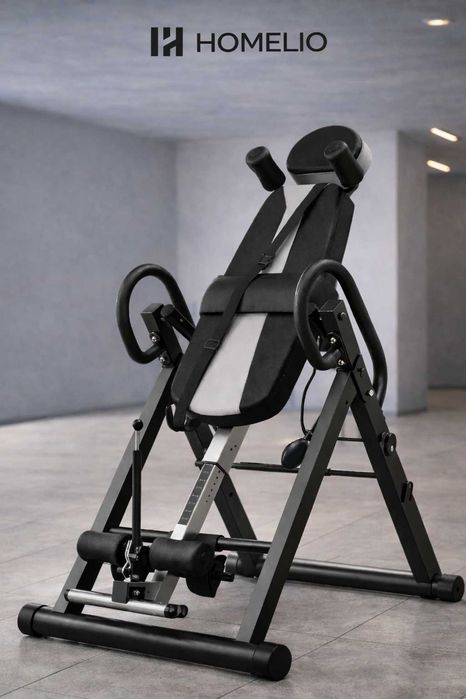 HOMELIO Inversion Stol – Orqa Uchun Trenajyor, 12 Oy Kafolat