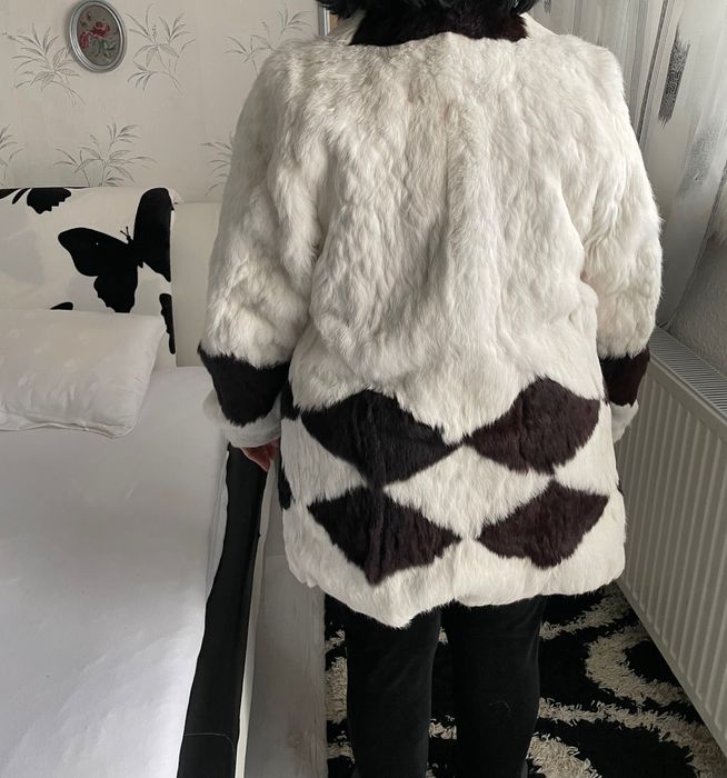 Haina blana iepure marime 46-48