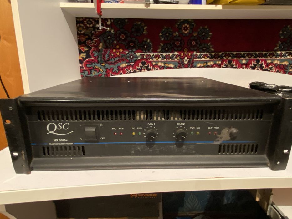 Концертный усилитель qsc mx3000a