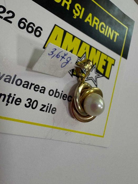 Pandant Perla Aur 14k (ctg)staramanet