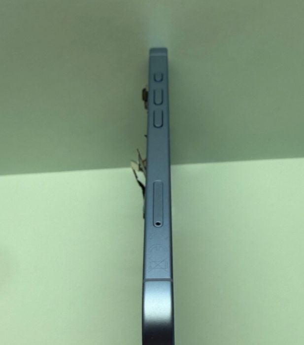 iPhone 17 Blue Albastru rama baterie carcasa mijloc enclosure housing frame