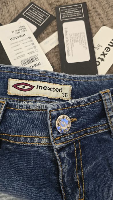 Blugi scurți Mexton – Noi cu etichetă