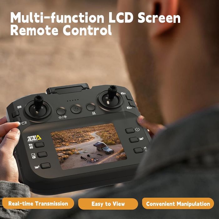 Dronă cu motor fără perii și ecran LCD ,TD12LCD,sigilat