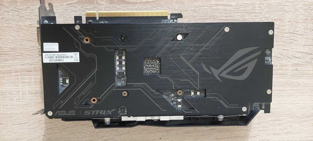 Видеокарта ASUS ROG Strix GeForce GTX 1050 Ti 4GB GDDR5 – Отлично състояние