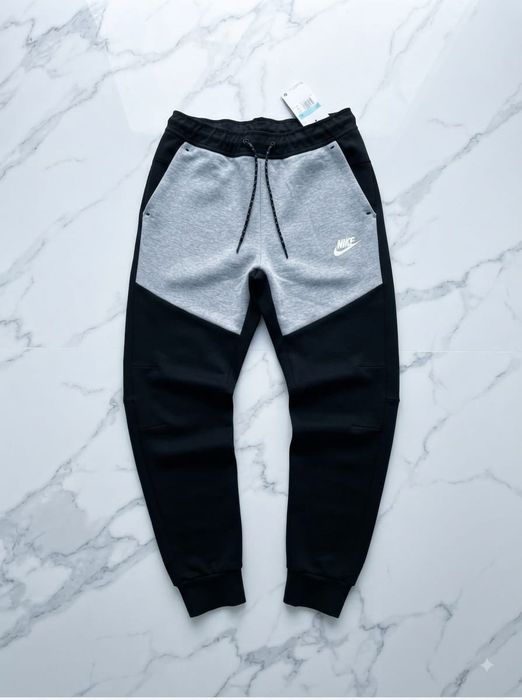 Trening Nike Tech Fleece Negru Gri - Bumbac