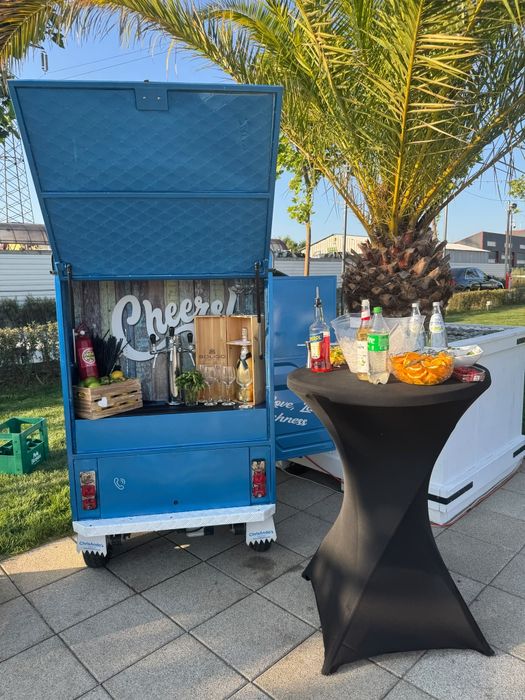 Vând Auto-Bar Mobil Electric | Setup Complet Prosecco & Bere draft | Afacere la cheie